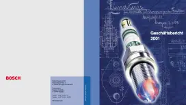Titelbild Bosch-Geschäftsbericht 2001