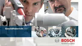 Titelbild Bosch-Geschäftsbericht 2007