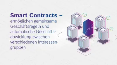 4 Schritte zur Economy of Things: Smart Contracts – DLT ermöglicht gemeinsame Geschäftsregeln und automatische Geschäftsabwicklung zwischen verschiedenen Interessengruppen