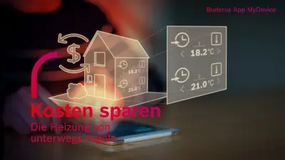Hologramm Homescreen Buderus App MyDevice