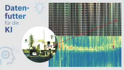 Datenfutter für die KI – durch neue Daten kann künstliche Intelligenz verbessert werden.