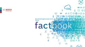 Titelbild des Bosch-Nachhaltigkeitsberichts 2019 Factbook