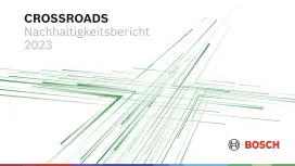 Titelbild des Bosch-Nachhaltigkeitsberichts 2023