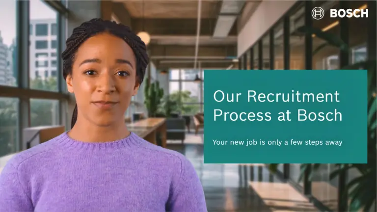 Recruitment process at Bosch