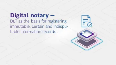 Blockchain technology explained Bosch Global