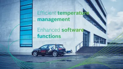 The diesel test vehicle has efficient temperature management and enhanced software functions.