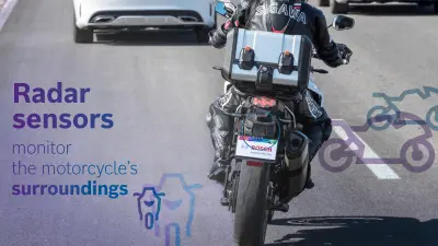 New motorcycle safety systems tested Bosch Global