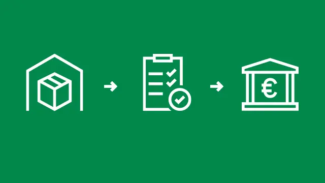 Symbol für Gutschriftsanzeigeverfahren (GAV)