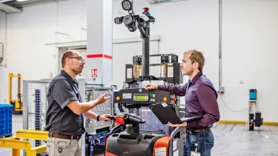 Autonomous guided vehicle (agv) developer meeting