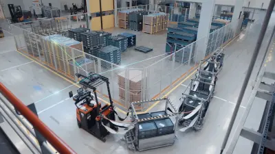 Autonomes Transportfahrzeug