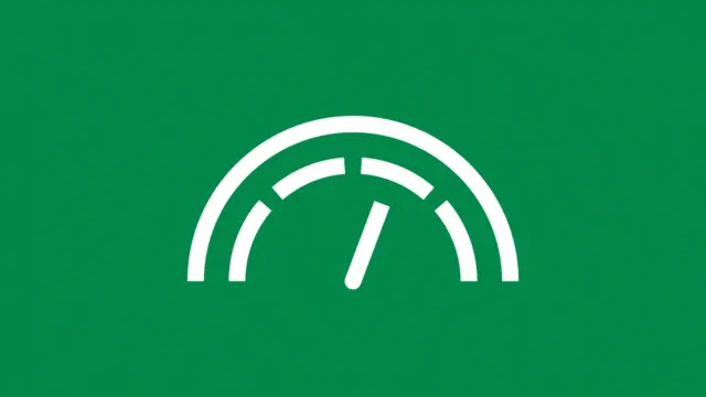 icon with speedometer