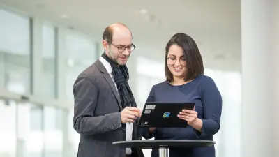Supply Chain Meeting Tablet