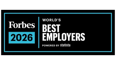 Logo Forbes Worlds Best Employers 2026