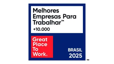 Logo Great place to work Brazil