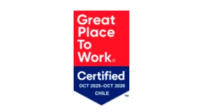 Logo Great place to work Chile