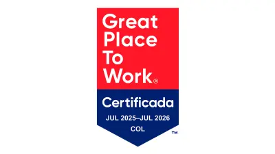 Logo Great place to work Columbia