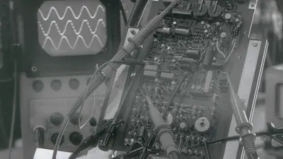 Funktionsprüfung eines D-Jetronic-Steuergerätes, 1972