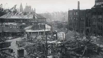 The Stuttgart plant at the end of the war 1945