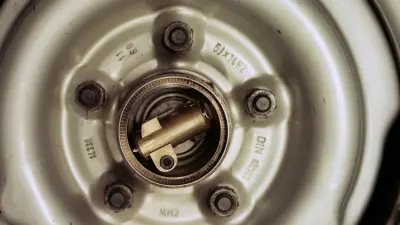 Velocity sensors of an antilock system for passenger vehicles, 1969