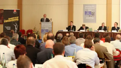Betriebsräteversammlung mit Vertretern der Geschäftsführung in Bad Kissingen, 2009