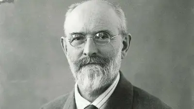 Close-up photo of the face of Robert Bosch.