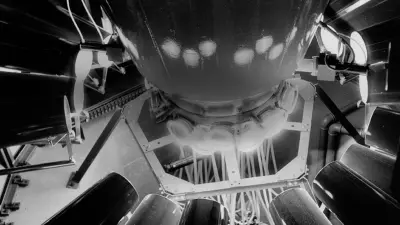 The Bosch space simulation chamber called "Bosch-Sonne".
