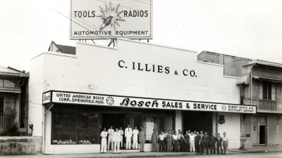 Bosch was an international company even in the beginnings.