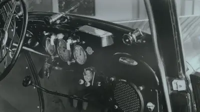 Autoradio eingebaut, 1937