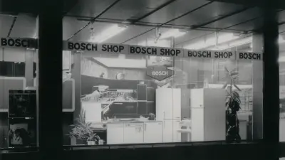 Bosch shop in Ljubljana, 1976