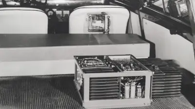 Leistungselektronik eingebaut in ein Serienfahrzeug, 1967