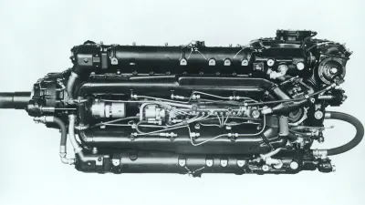 Foto der Pumpe an Motor montiert