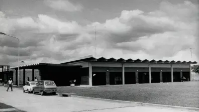 View of a factory building