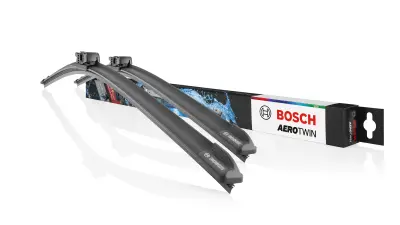 Two wiper blades with packaging