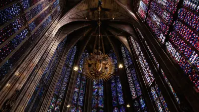 Ceiling of the chancel of Aachen Cathedral