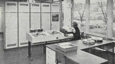 Room with a process computer