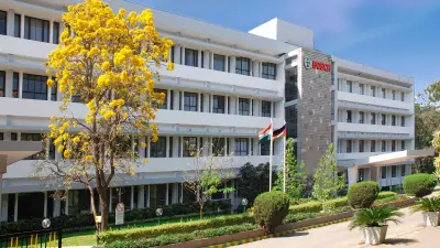 Office building with Bosch lettering