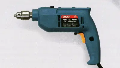 Bohrmaschine.