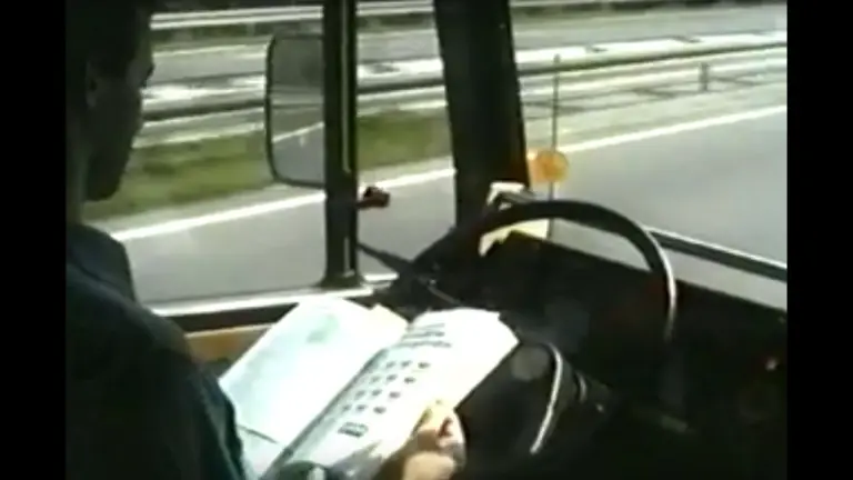 Back in 1993: Bosch enables automated driving in a research project