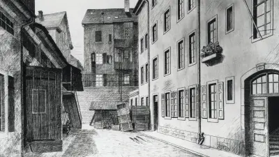 Erste Werkstatt von Robert Bosch in Stuttgart