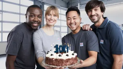Nous sommes fiers de célébrer un siècle de service professionnel en atelier ! 