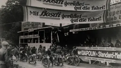 The Solitude race near Stuttgart, Germany, 1929