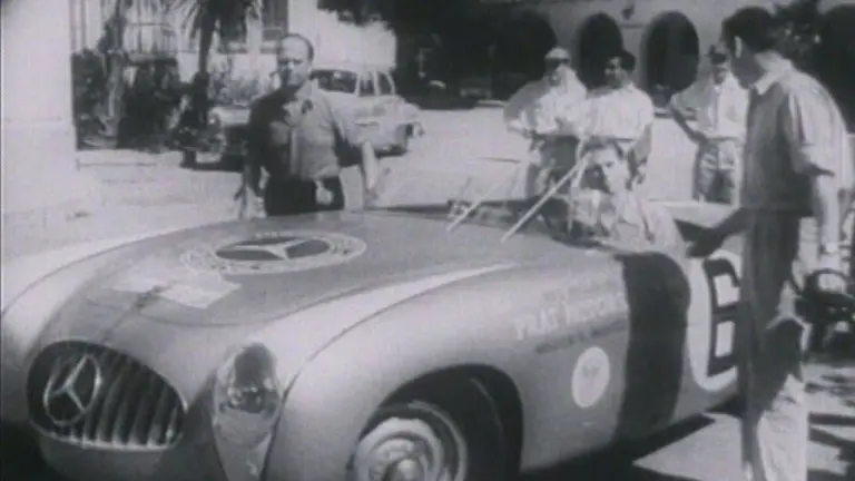 1-2 finish at 1952 Carrera Panamericana - Mercedes-Benz original