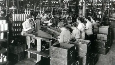 Safeguarding quality in Bosch’s Feuerbach plant, around 1920