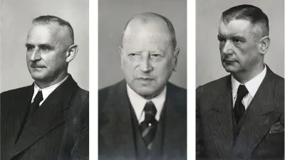 Der Bosch Kreis: Carl Friedrich Goerdeler,1943 - Albrecht Fischer, 1952 - Willy Schloßstein, 1942.