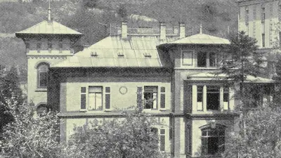 Villa surrounded by trees