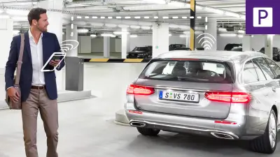 Aktif otopark yönetimi, sürücüleri doğrudan boş park yerlerine yönlendiriyor.
