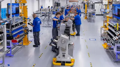 Überblick auf die Fertigung des Fuel Cell Power Module (FCPM) im Werk Feuerbach