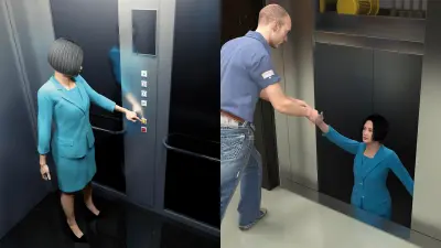 Elevator emergency support 