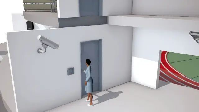 Access control, video surveillance and intrusion alarm systems