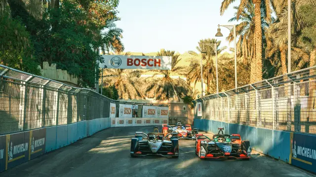 Bosch Motorsport Formular E race